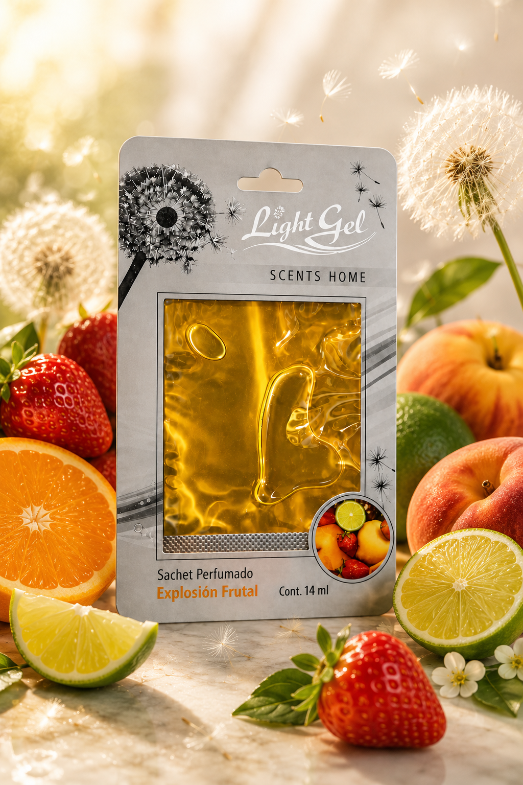 Light Gel Scents Home Explosion Frutal