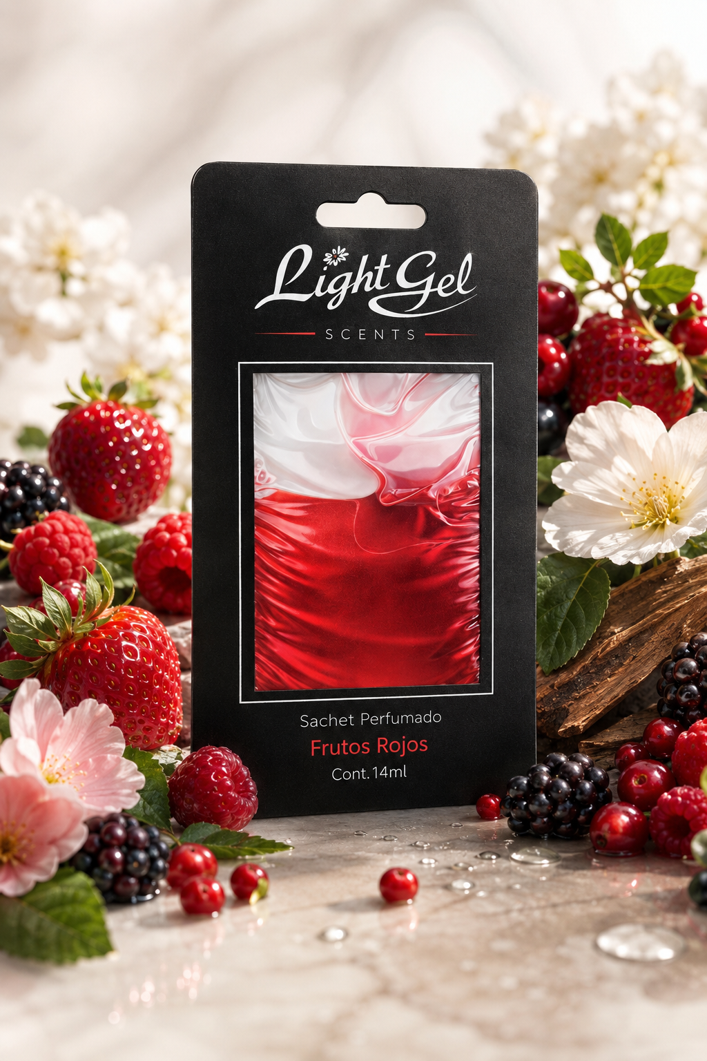 Geles Aromáticos Ligeros Frutos Rojos