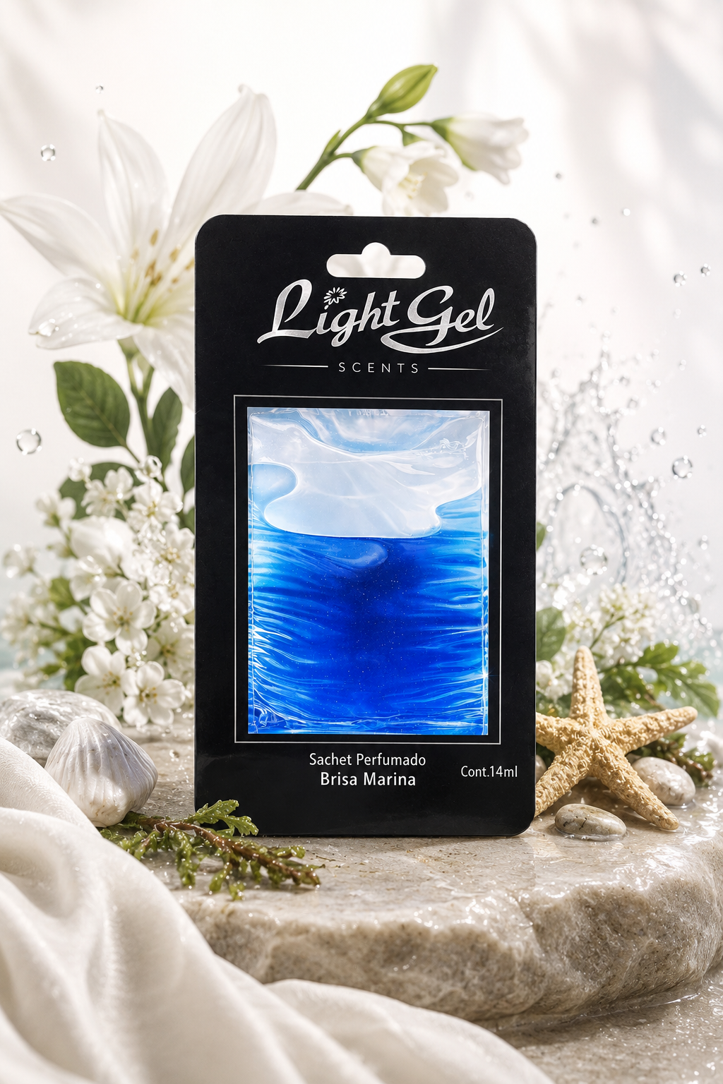 Geles ligeros aromáticos brisa marina